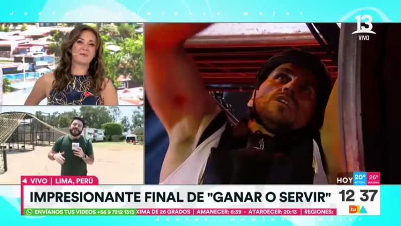 Pangal Andrade envía un saludo al equipo de "Tu Día" de Canal 13 tras su victoria en "Ganar o Servir"