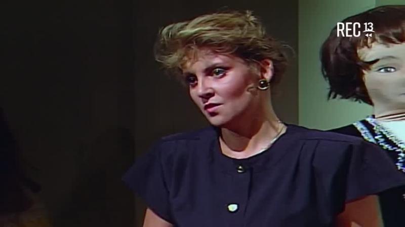 La actriz Rebeca Ghigliotto en "Semidiós"