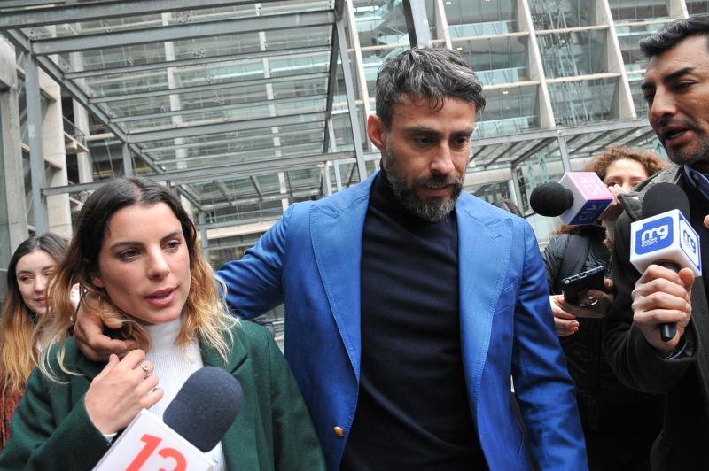 Maite Orsini prestó declaración en el caso Jorge Valdivia.