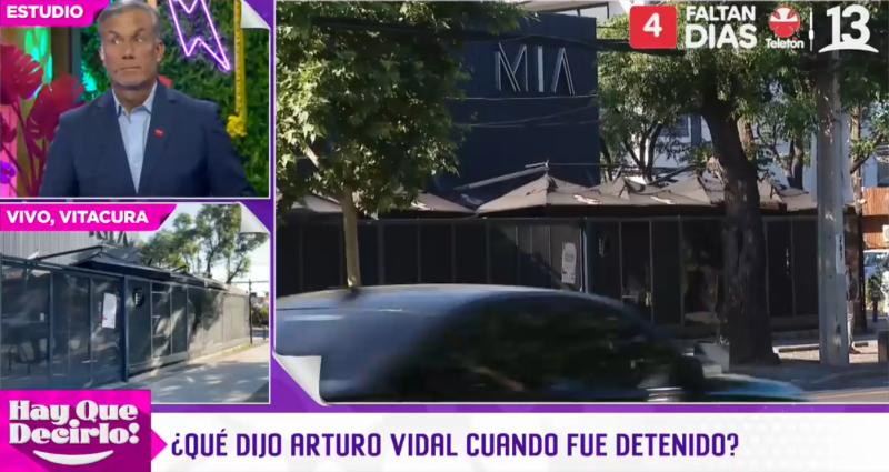 Arturo Vidal se enfrentó a Carabineros en medio de la celebración de Colo Colo que terminó en denuncia.