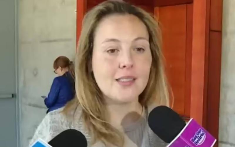 Chriss Mc Millan fue detenida en la comuna de La Reina tras ser sorprendida robando útiles escolares.