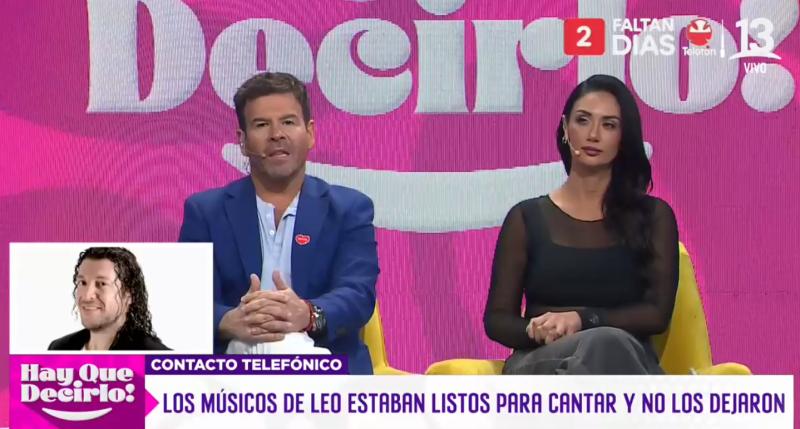 Leo Rey contó su versión del tenso momento que vivió en programa "Ahora Caigo".