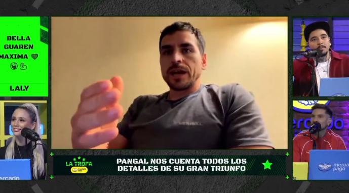 Pangal Andrade recordó a Guarén que lo trató de "narcisista" tras su salida de Ganar o Servir.