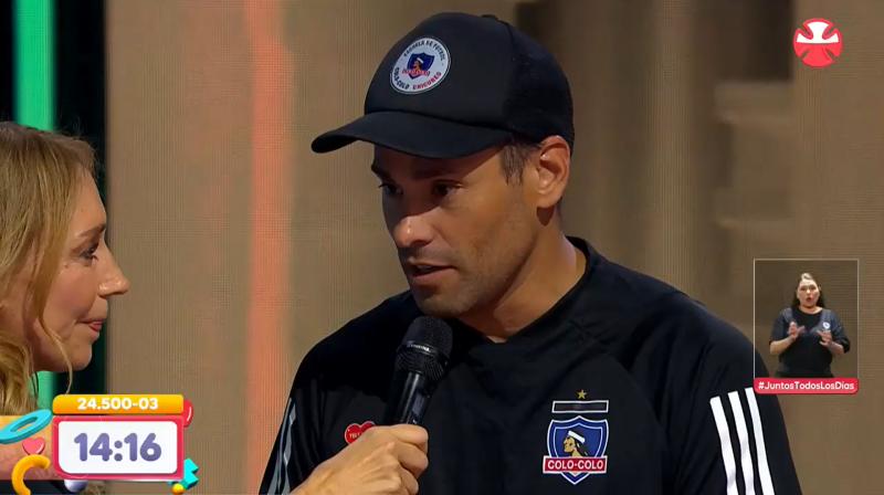 Claudio Valdivia en Teletón 2024