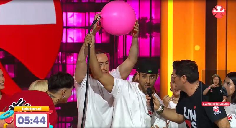 Chicos reality en la Teletón 2024