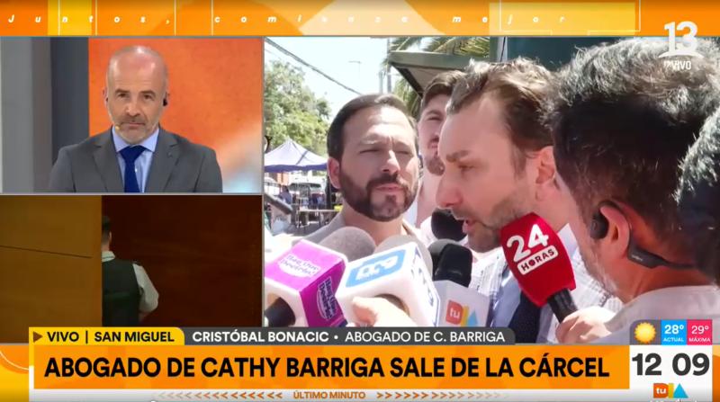 Revelan estado anímico de Cathy Barriga tras su primera noche en la cárcel de mujeres de San Miguel