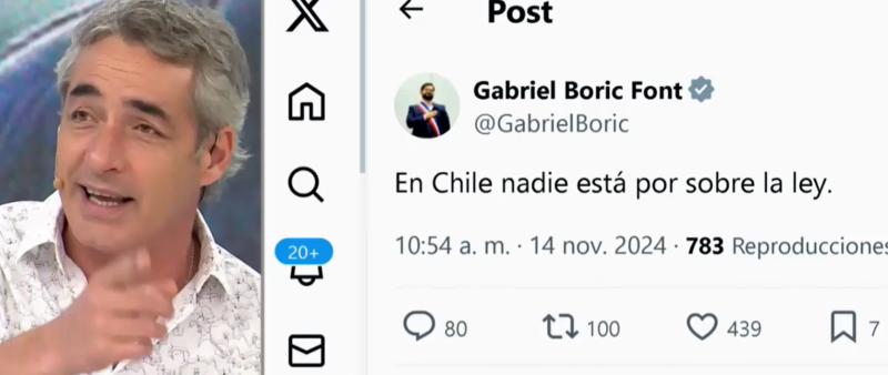 José Luis Repenning cuestiona el mensaje del Presidente Boric tras detención de Manuel Monsalve