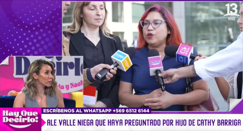 Ale Valle interpuso querella contra Cathy Barriga tras fuerte acusación pública.