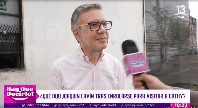 Joaquín Lavín asistió a la cárcel de San Miguel para poder visitar próximamente a Cathy Barriga