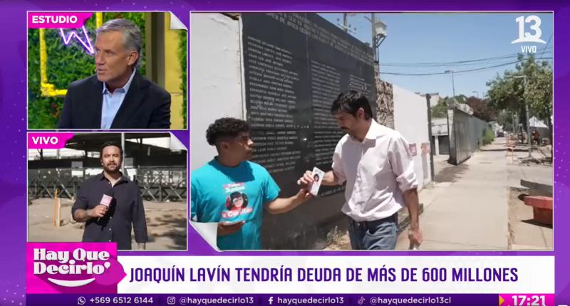 Revelan millonaria deuda de Joaquín Lavín León en el mercado ilegal