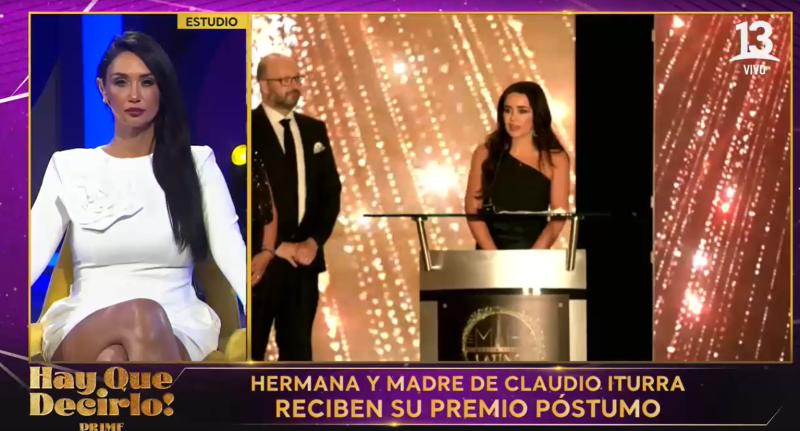 Claudio Iturra recibe homenaje en los Premios Martín Fierro Latino 2024
