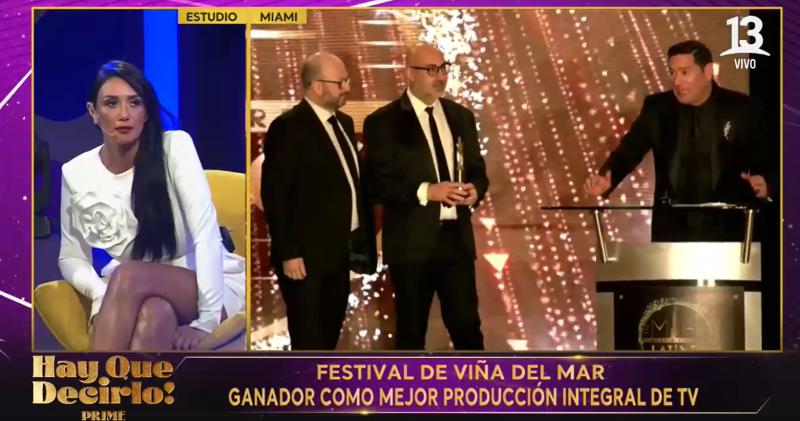 El Festival de Viña 2024 gana el premio Martín Fierro Latino 2024 en la categoría Producción Integral de TV