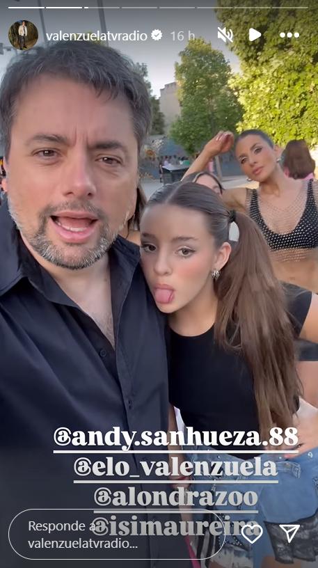 Historia de Daniel Valenzuela junto a una de sus hijas y su nueva pareja.