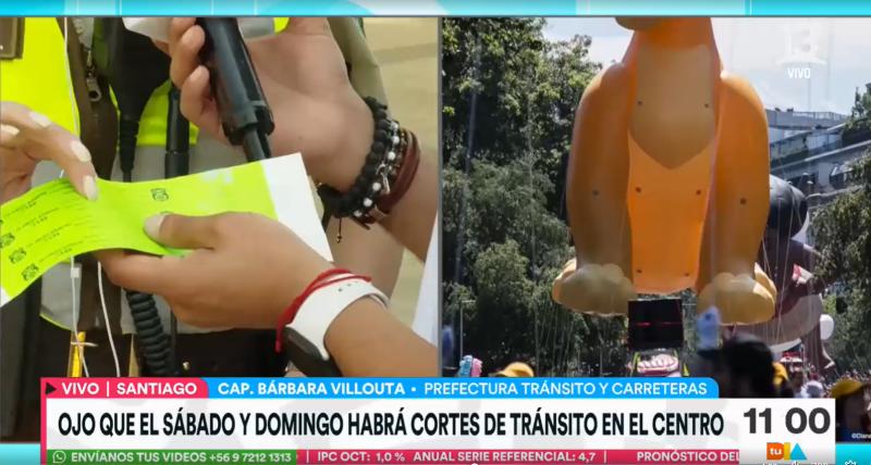 Desvíos y cortes de tránsito por desfile Paris Parade