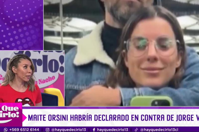 Cecilia Gutiérrez y la declaración de Maite Orsini