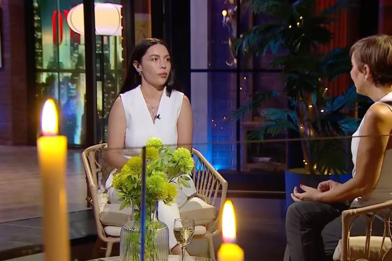 Daniela Aránguiz conversando con Fran García-Huidobro.