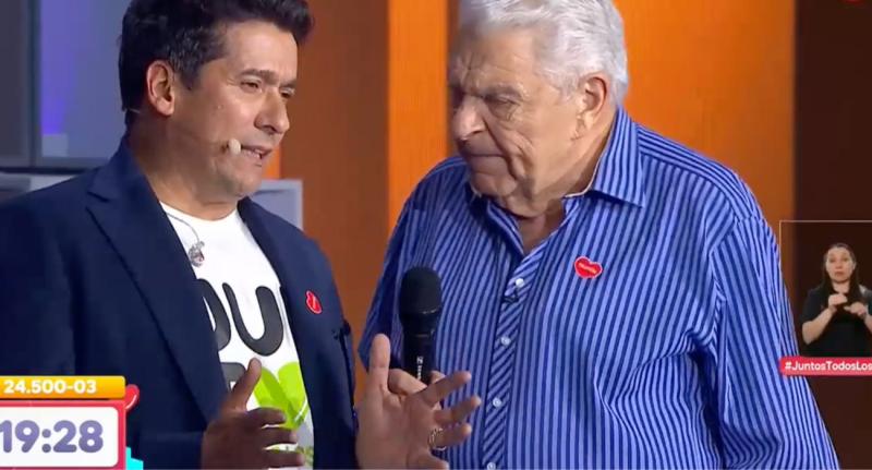 Rafael Araneda y Don Francisco - Teletón