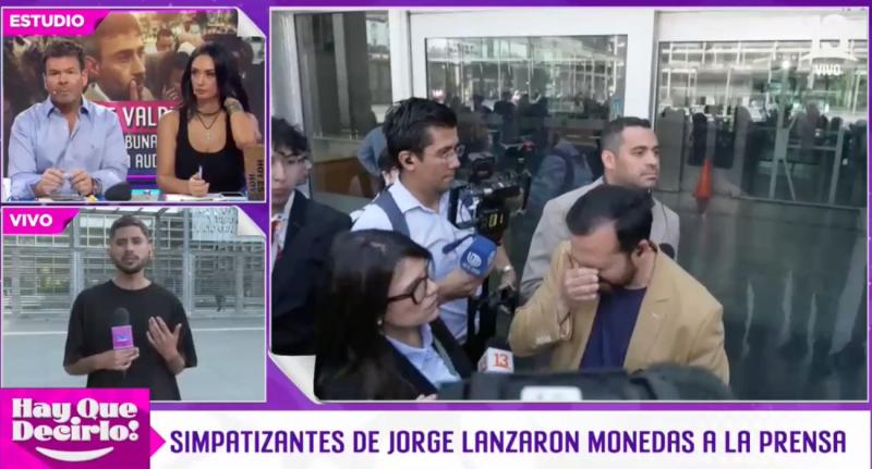 Agreden a periodista en reformalización de Jorge Valdivia