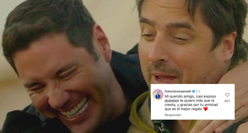 Pancho Saavedra respondió mensaje de cumpleaños de Jorge Zabaleta - Instagram