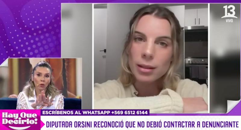 Maite Orsini y Valdivia llevarían más de dos años de relación