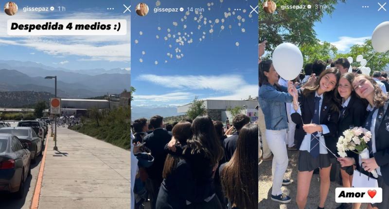 Hija mayor de Mauricio Pinilla y Gissella Gallardo finalizó su ciclo escolar - Instagram