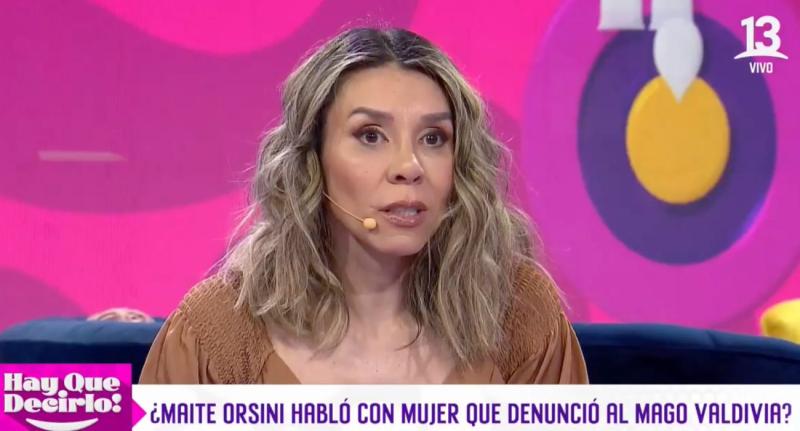 Cecilia Gutiérrez entrega detalles de la llamada telefónica entre Maite Orsini y primera denunciante de Valdivia