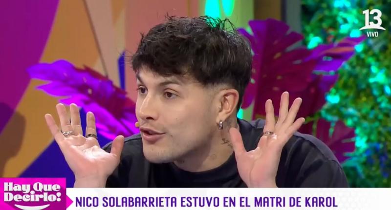 Nicolás Solabarrieta en Hay que decirlo