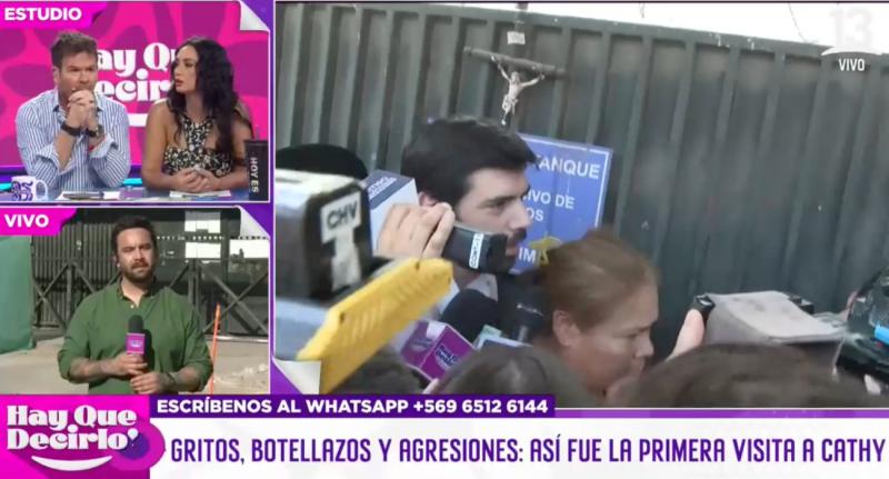 Pamela Díaz aborda la visita de Joaquín Lavín León a Cathy Barriga