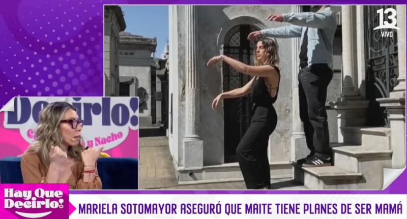 Cecilia Gutiérrez sobre la noticia de que Maite Orsini querría ser mamá con Valdivia