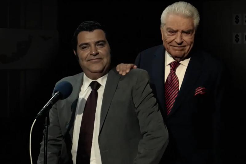 Don Francisco con su yo del pasado en la Teletón 2024