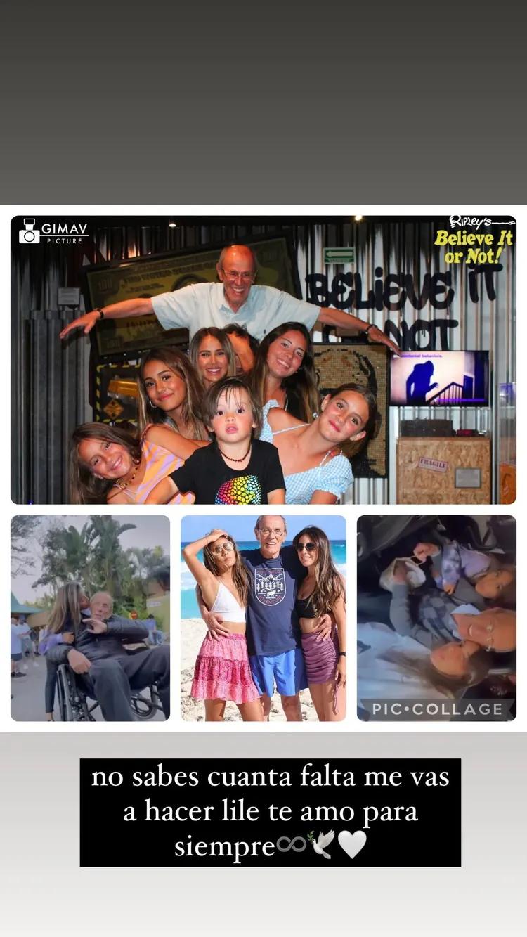 La despedida de Eloísa a su abuelo