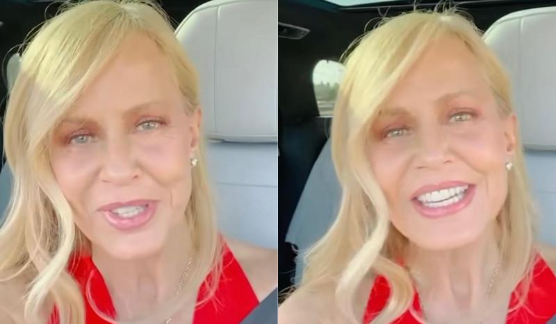 Emilia Dides recibe mensaje de Cecilia Bolocco.