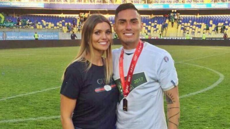 Faloon y su ex marido Jean Paul Pineda