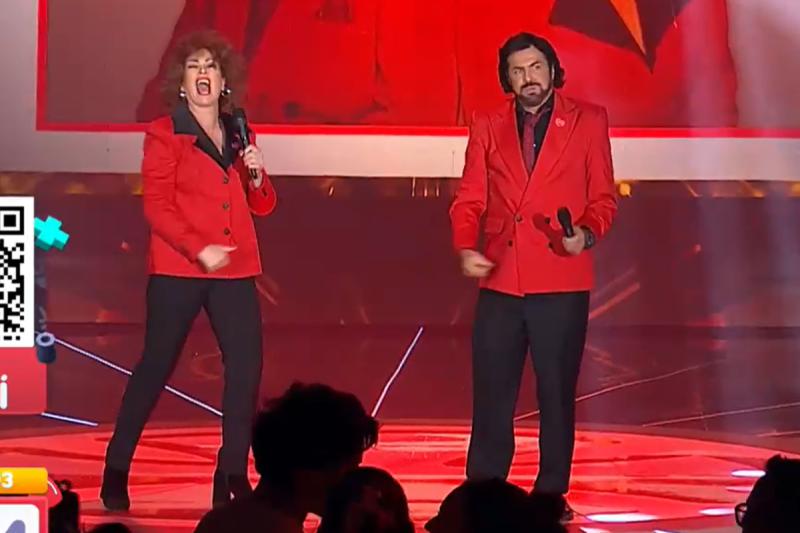 Fernando Larraín y Javiera Contador en Teletón 2024