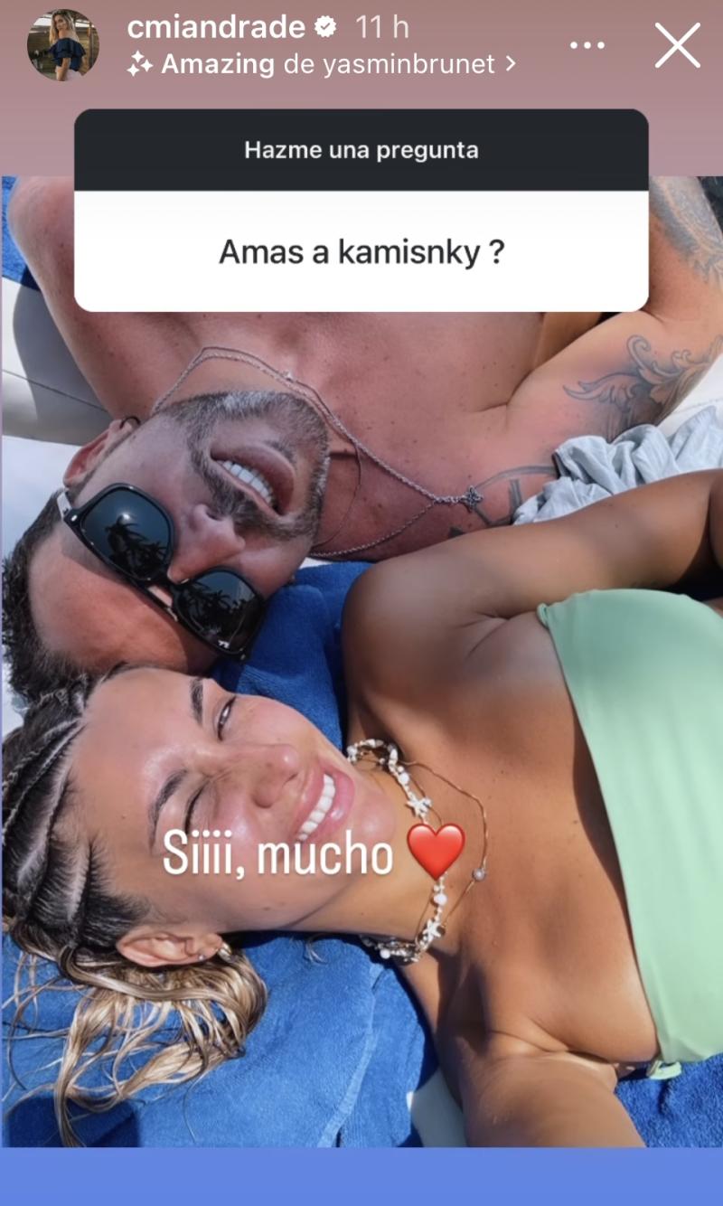 Camila Andrade y Francisco Kaminski - Instagram