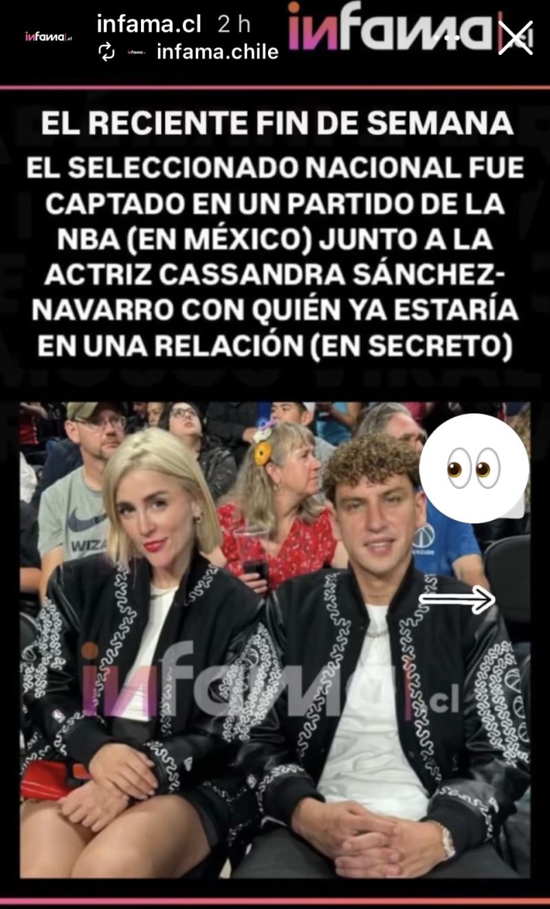 Cassandra Sánchez-Navarro e Igor Lichnovsky - Instagram