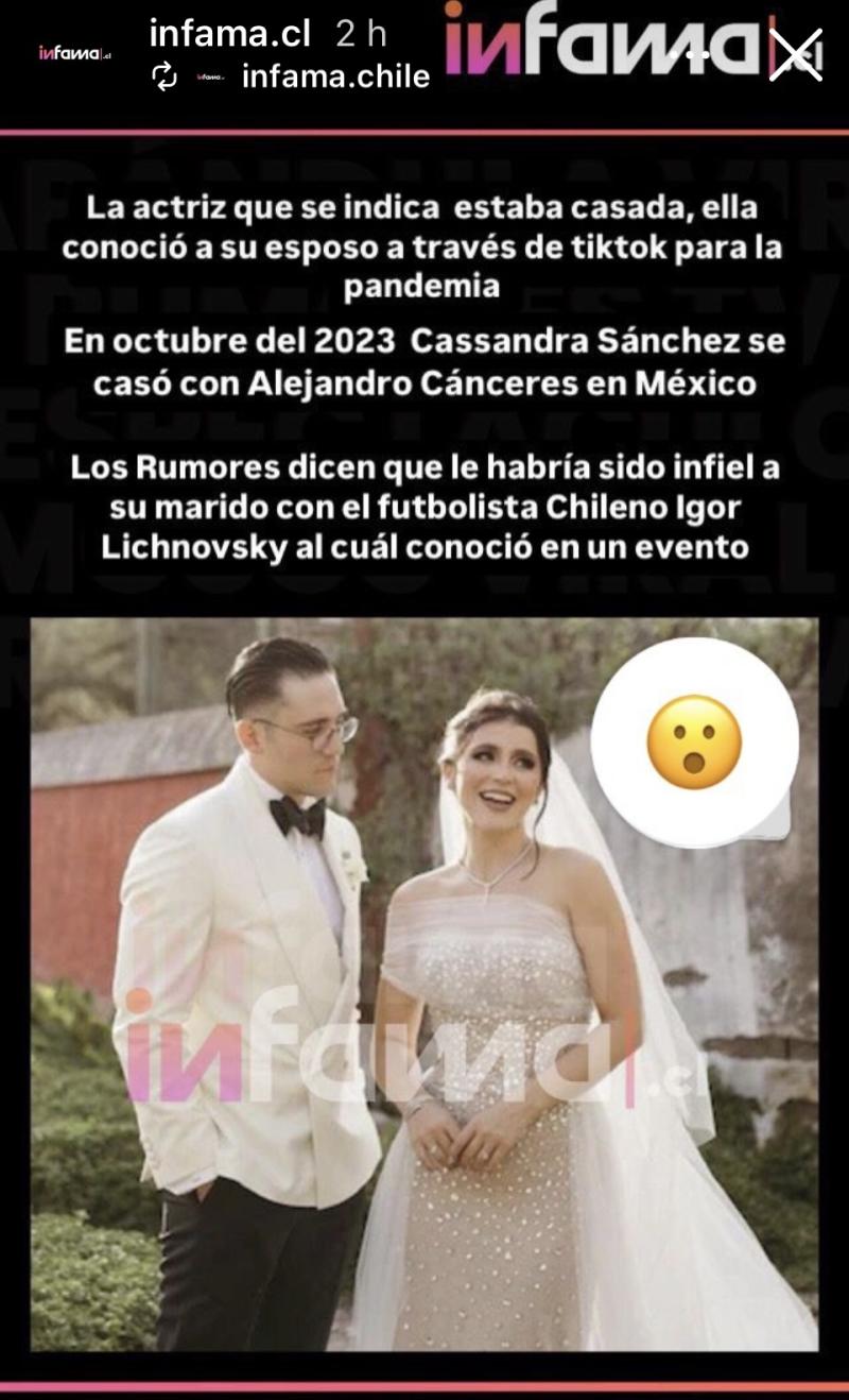 Aseguran que actriz mexicana está involucrada en el quiebre matrimonial de Igor Lichnovsky - Infama