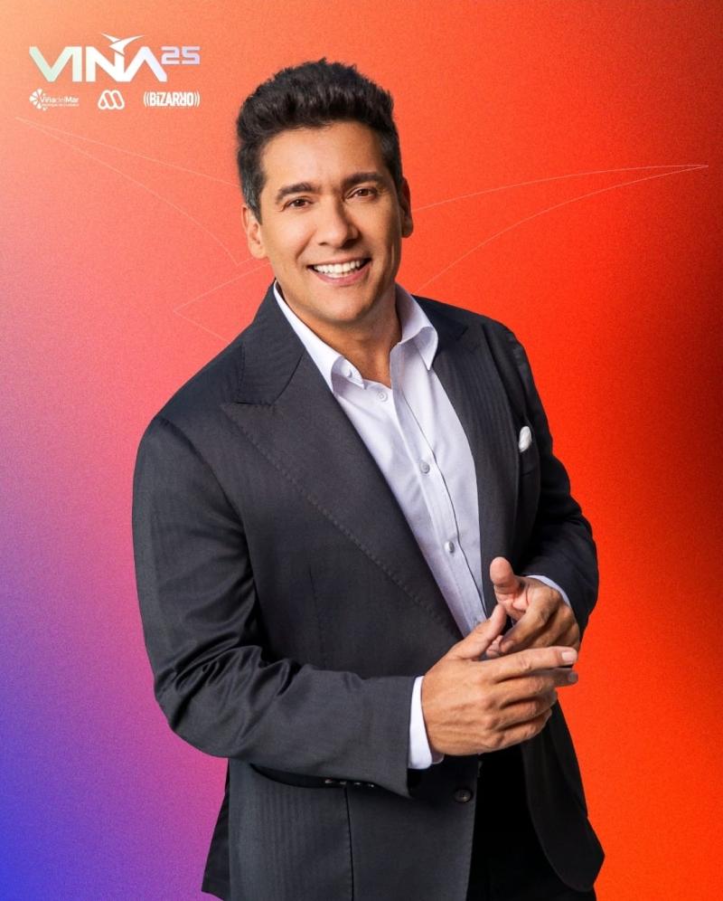 Rafael Araneda nuevo animador del Festival de Viña del Mar