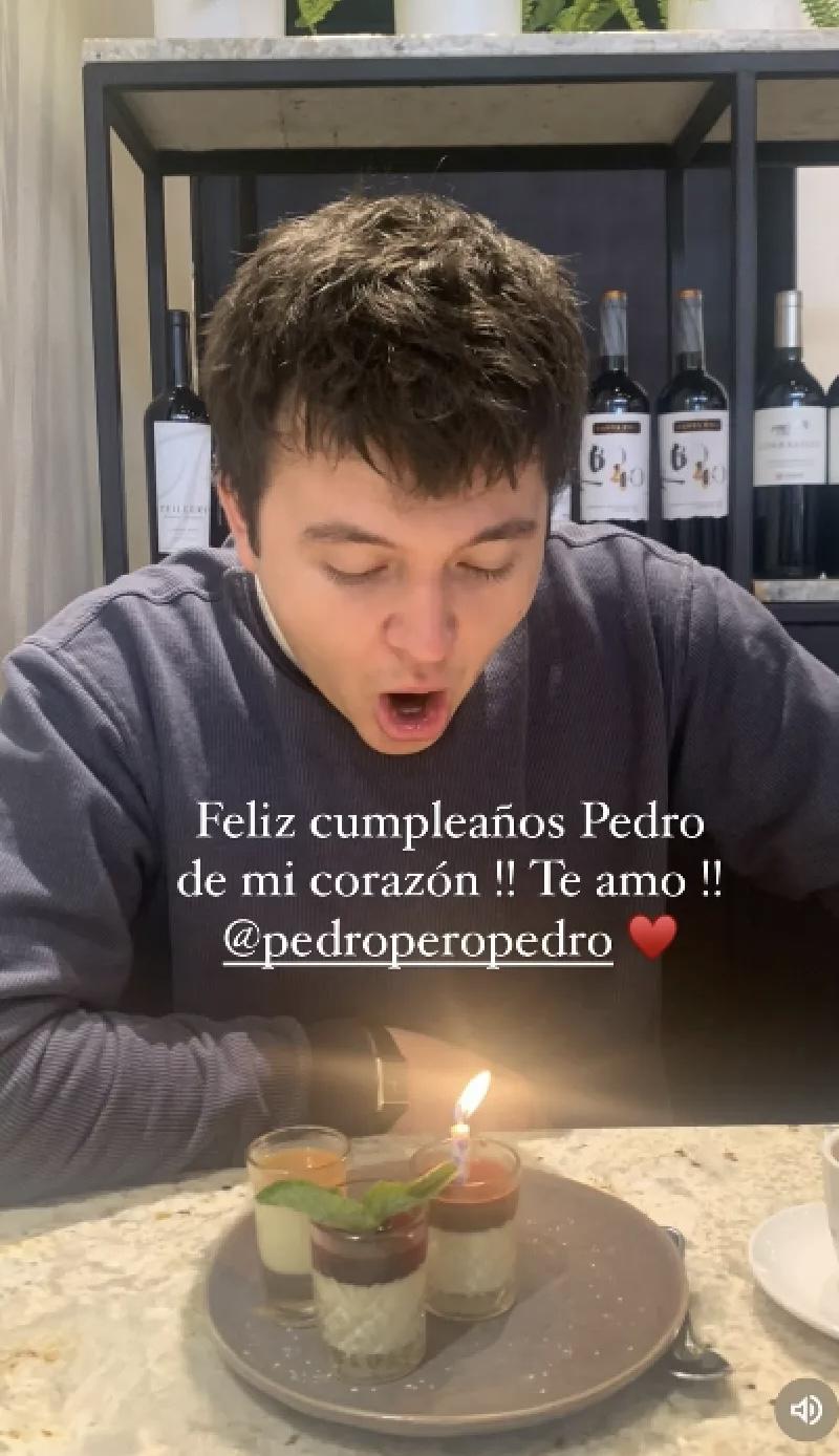 Hijo de Catalina Guerra y Alejandro Albertini cumplió 26 años