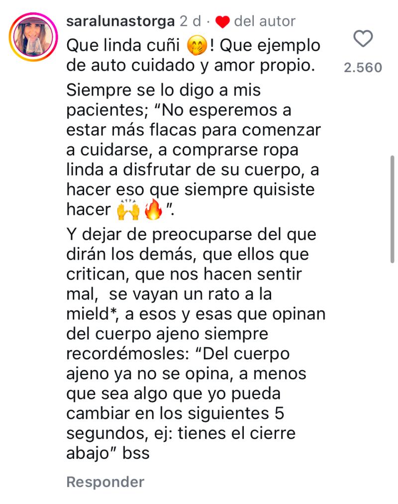 Hermana de Pedro Astorga deja especial comentario a Michelle Carvalho