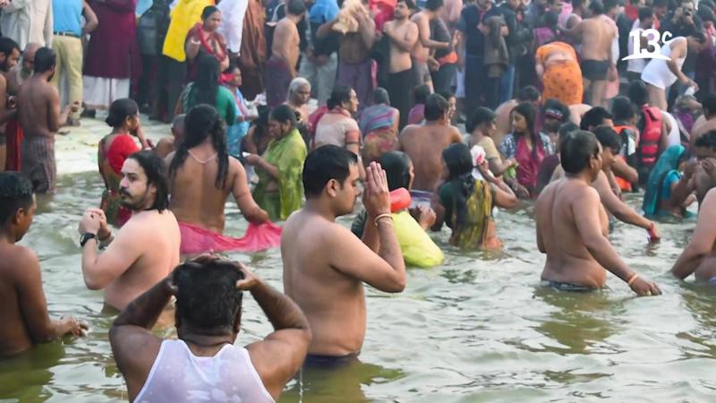 Peregrinación en India.