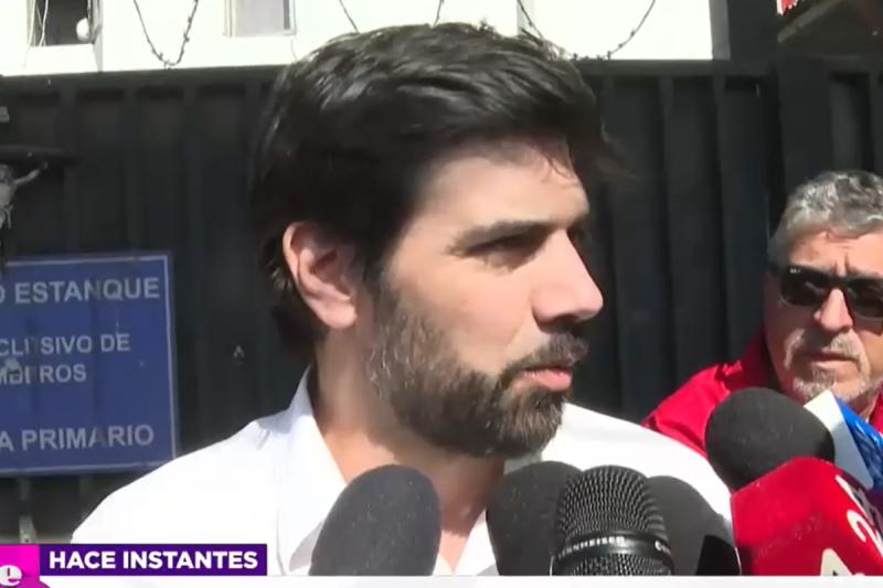 Joaquín Lavín León visitó a Cathy Barriga