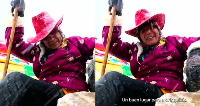 Jorge Said atrapado en monte Kailash.