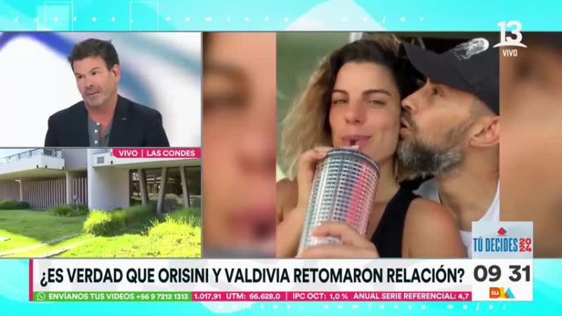 Jorge Valdivia y Maite Orsini.