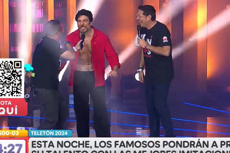 José Antonio Neme en Teletón 2024