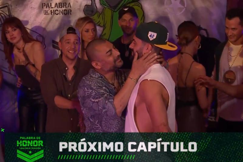 Josué Bernal y Andrés Caniulef en "Palabra de Honor"