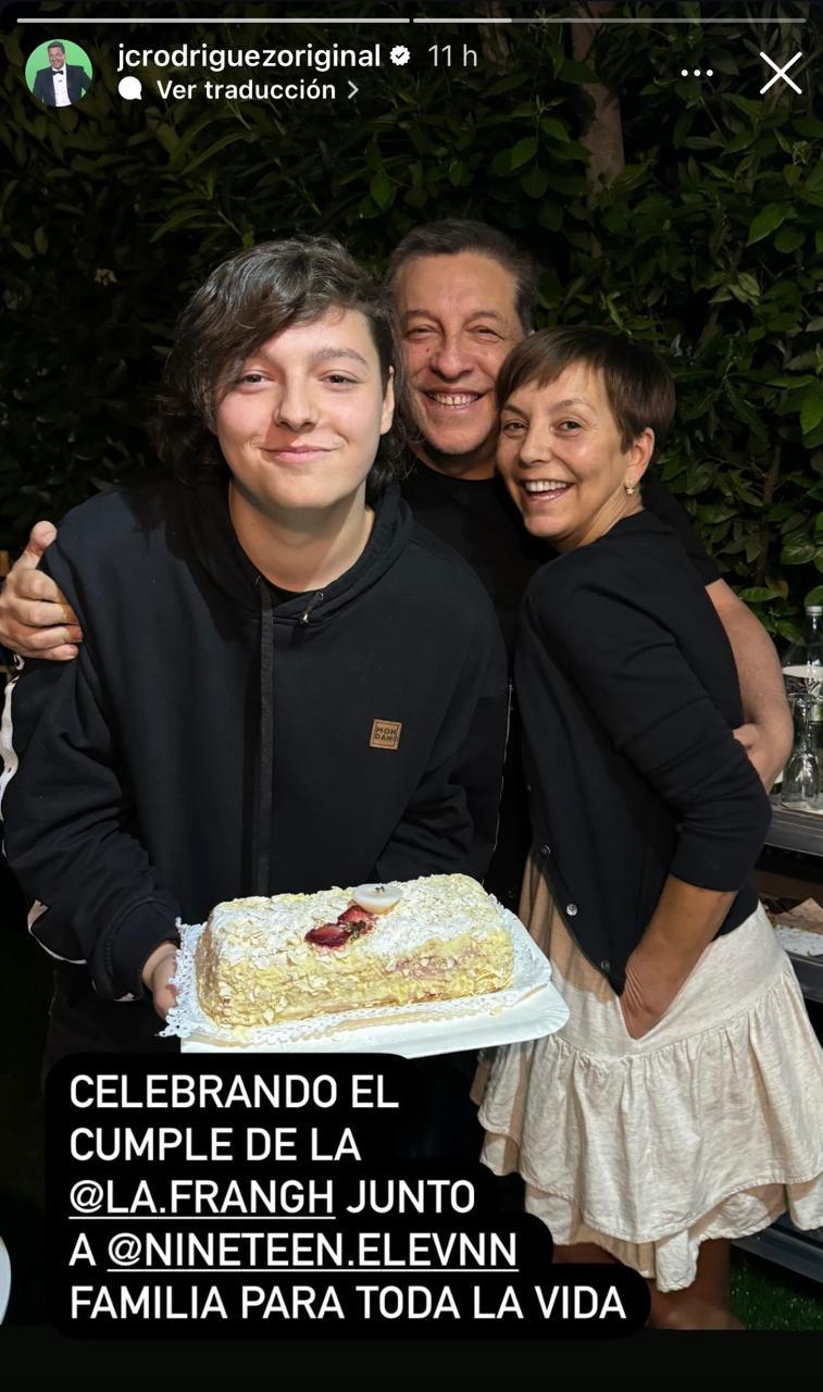 Julio César Rodríguez, Joaquín y Fran.