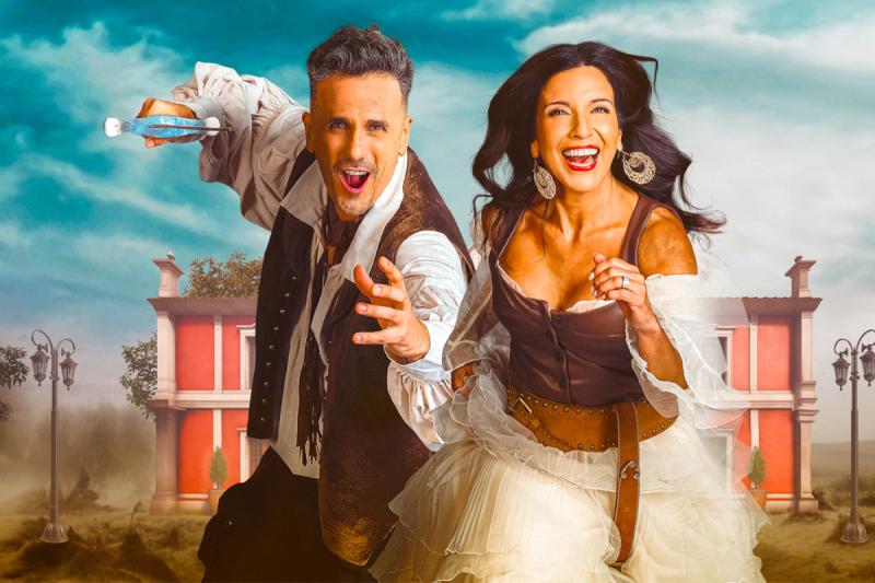 Karla Constant y Sergio Lagos