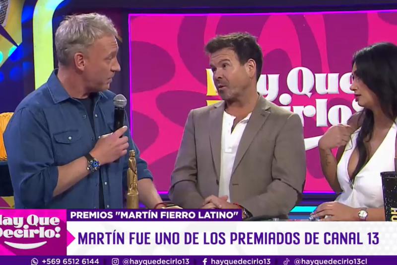 Martín Cárcamo en "¡Hay que decirlo!"