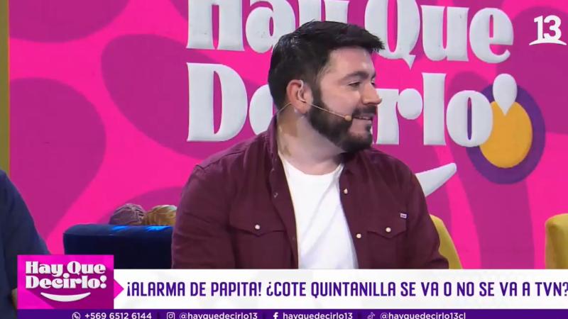 Mauricio Huentenao y el futuro televisivo de María José Quintanilla